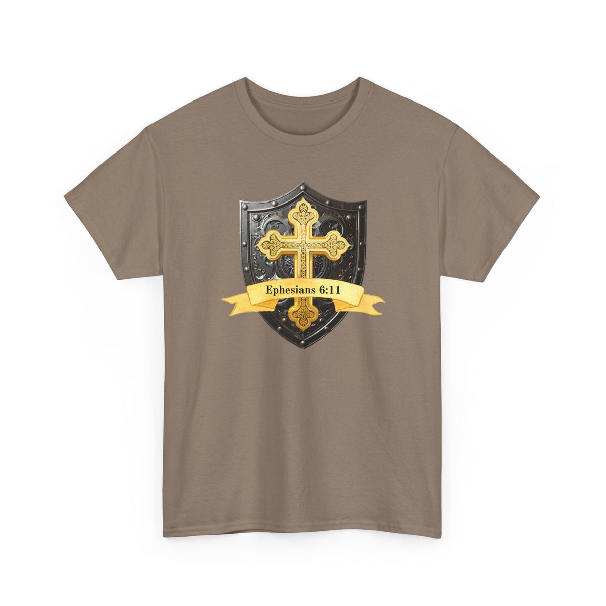 Gold Cross Shield