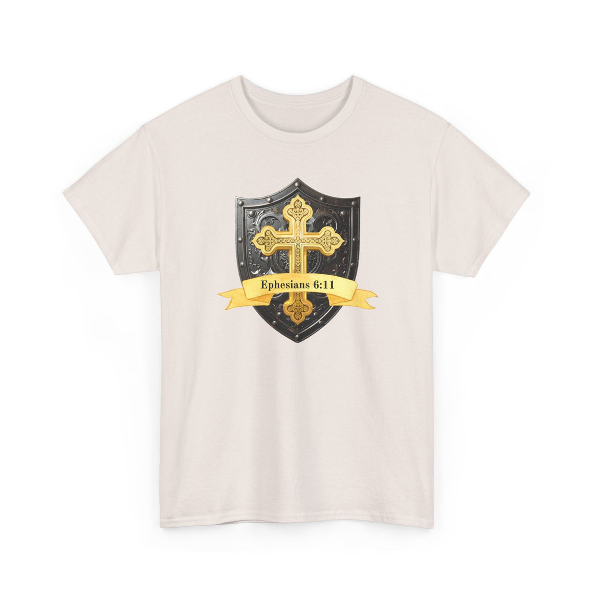 Gold Cross Shield