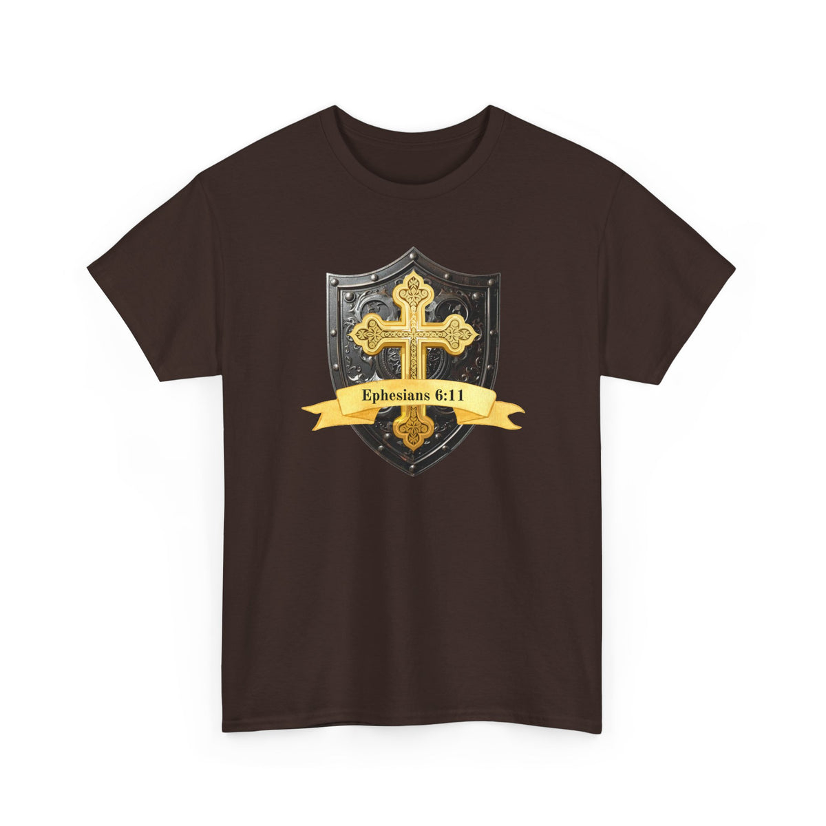 Gold Cross Shield