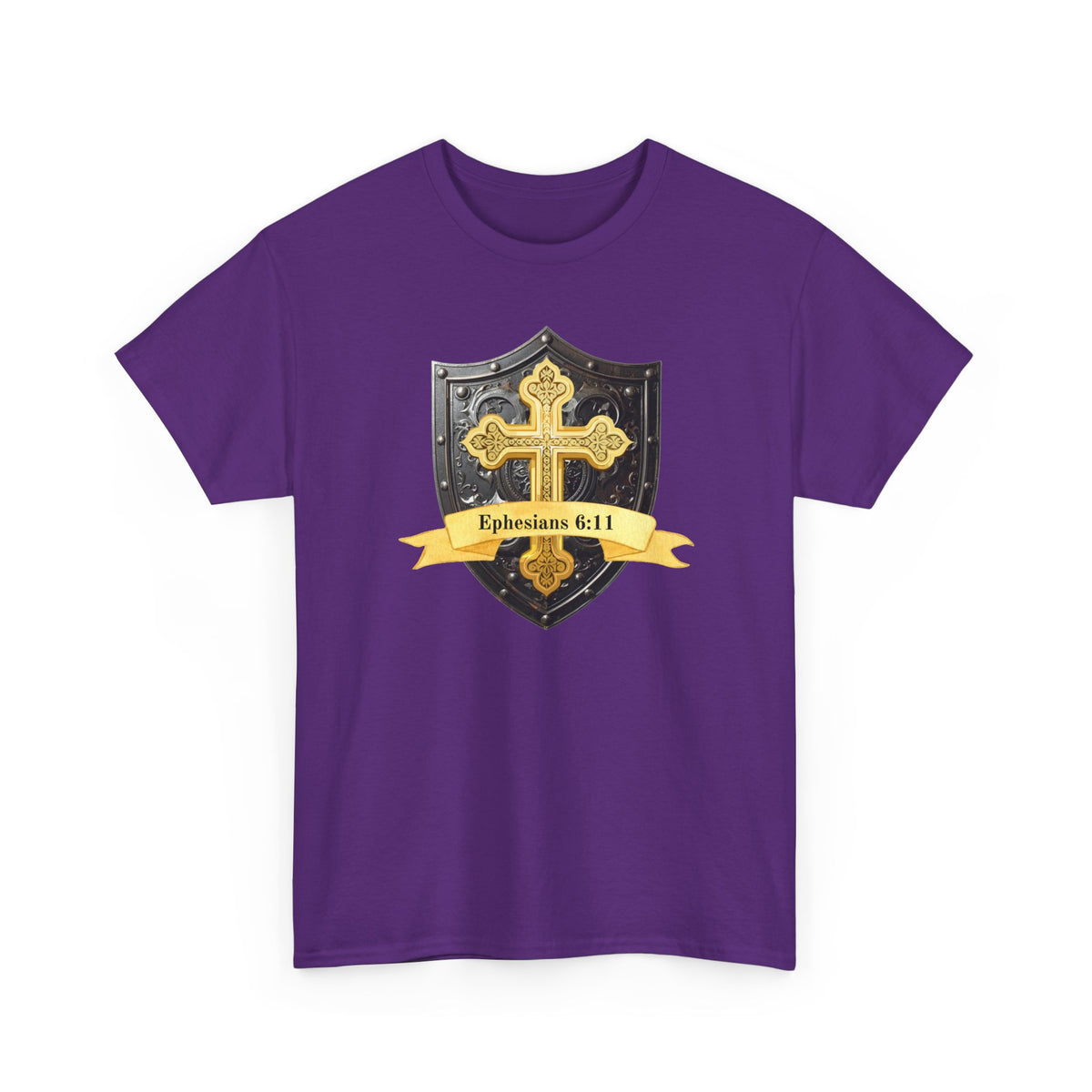 Gold Cross Shield