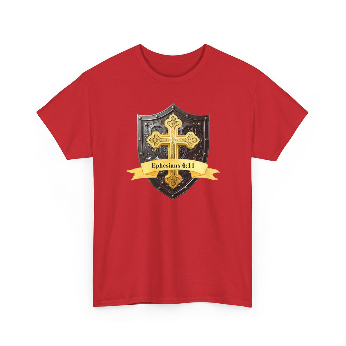 Gold Cross Shield