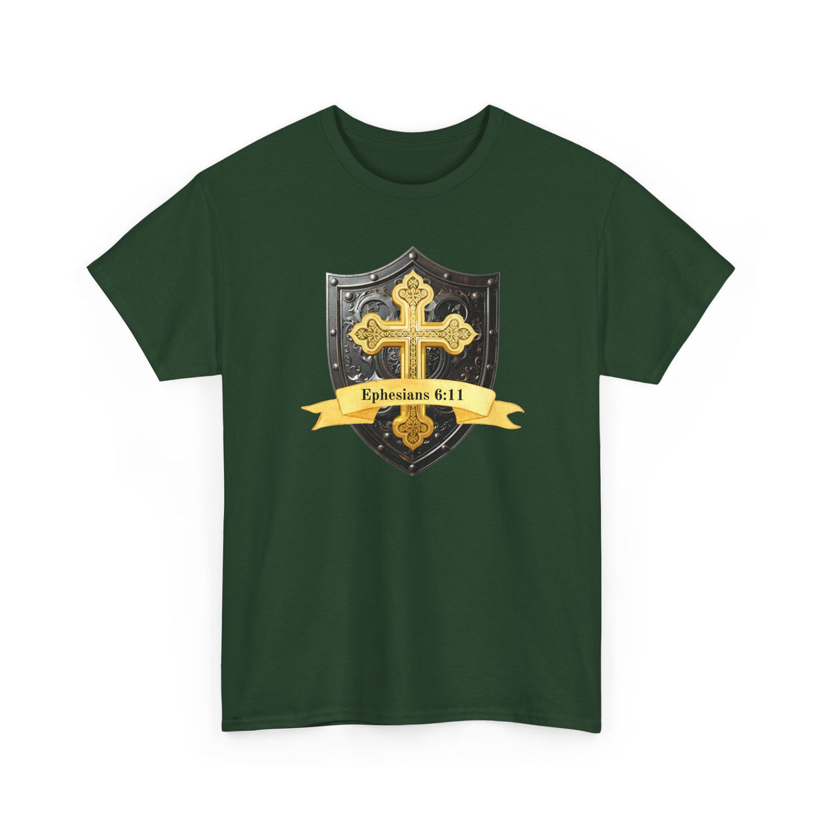 Gold Cross Shield