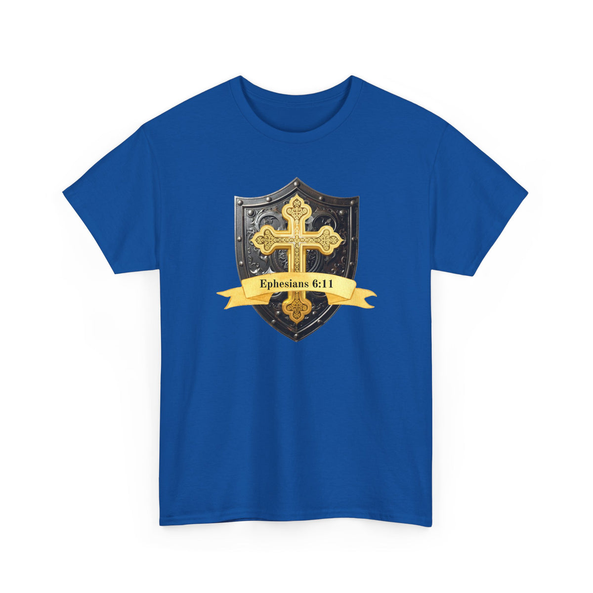 Gold Cross Shield