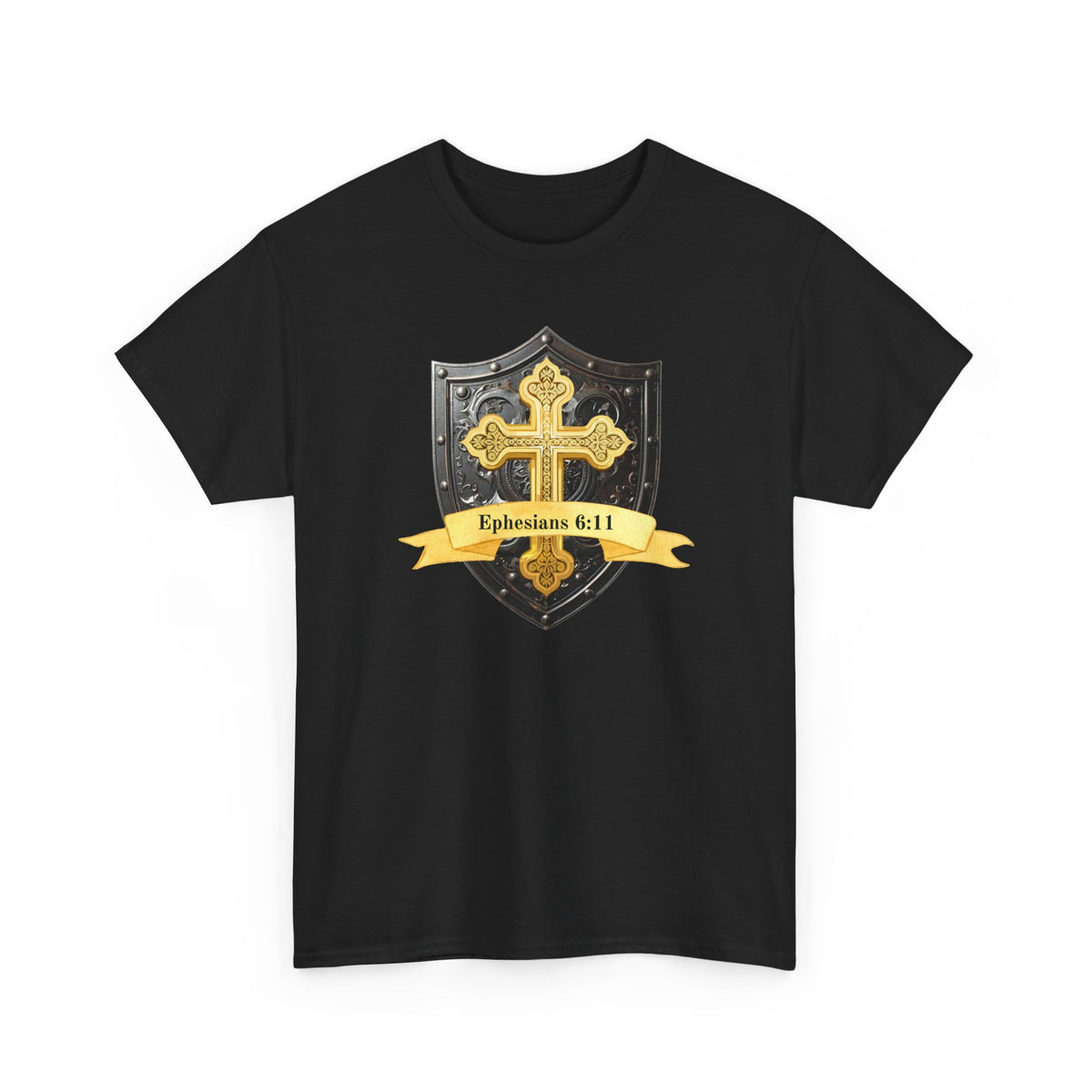 Gold Cross Shield