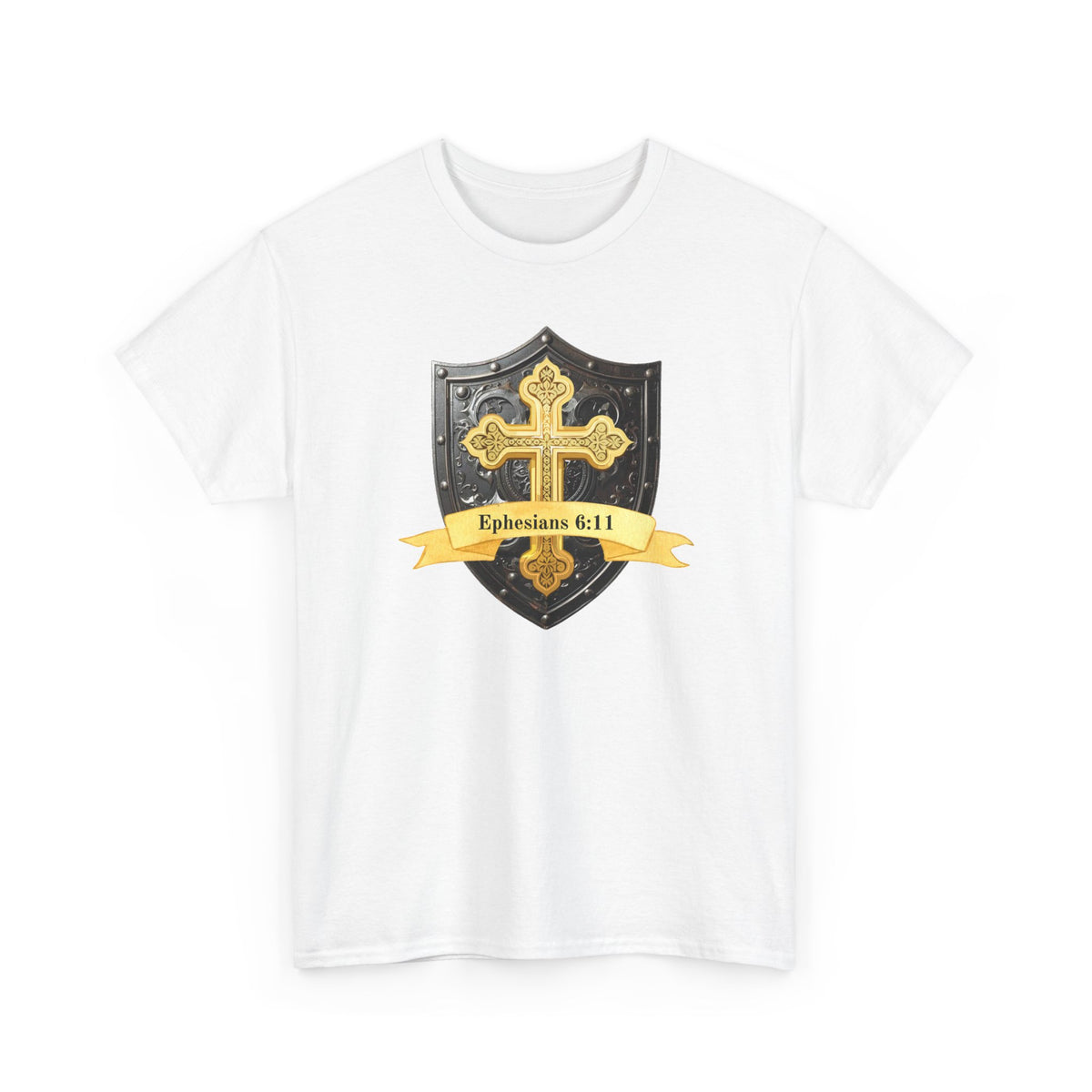 Gold Cross Shield